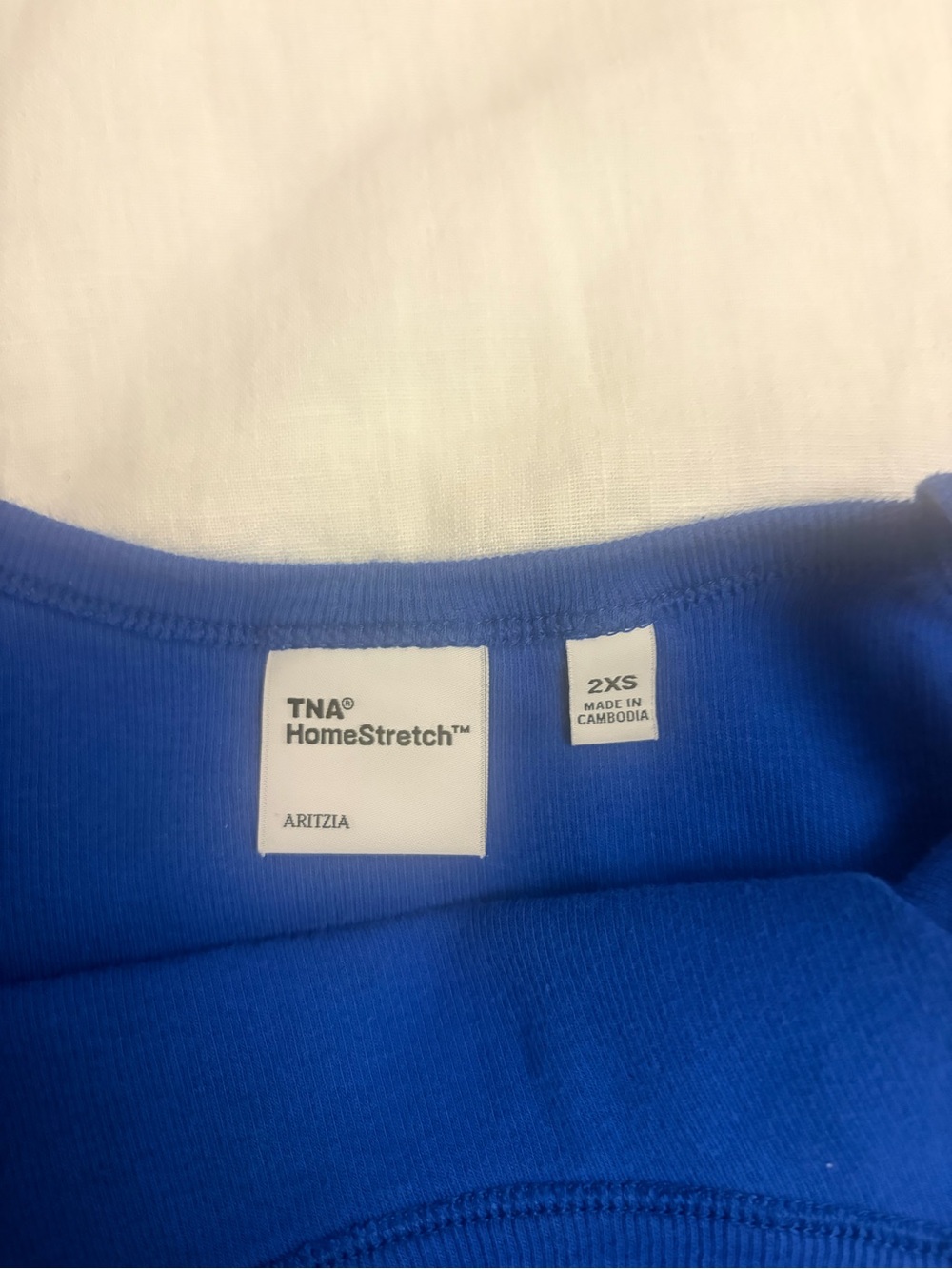 Aritzia - Homestretch Rib Spectrum Cami Tank - Villa Pink & Jazz Blue - 2XS !! 💘 - Picture 4 of 7